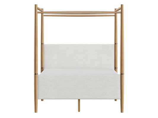 Charlotte Canopy Bed - Blonde - King