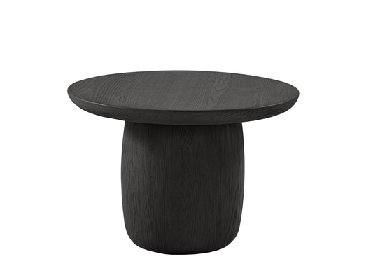 Pauline Oak End Table - Black