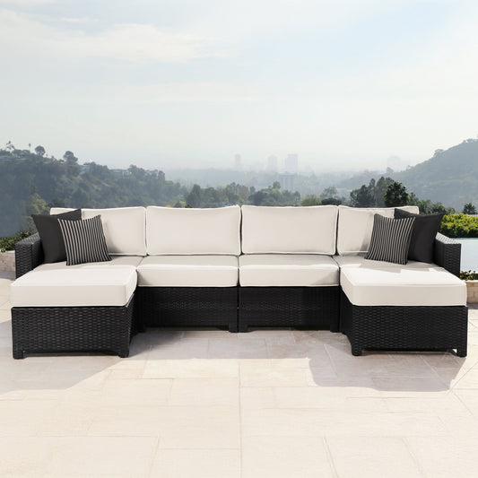 Monaco 6-pc Modular Sectional - White