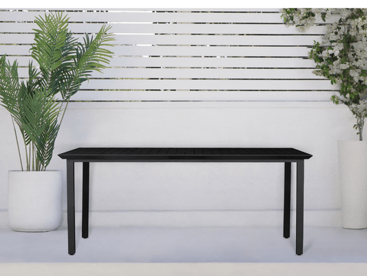 Santino® Outdoor 74" Rectangle Dining Table - Abbyson - Outdoor