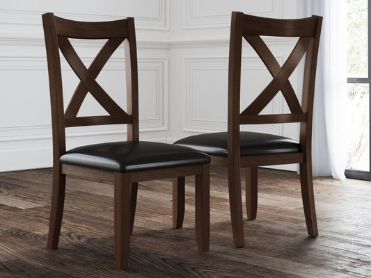 Theodore Counter Dining Chair (Set of 6) - Brown - Abbyson - Dining Room