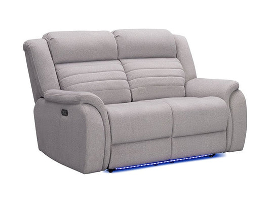 Tristan Power Reclining Loveseat with Heat and Massage - Abbyson - Living Room