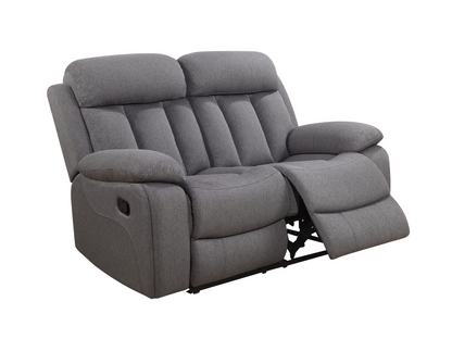 Fletcher Stain-Resistant Fabric Reclining 3-pc Sofa Set