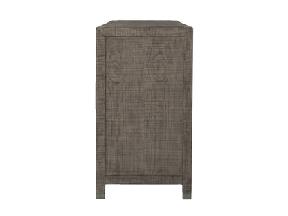 Bacara Modern Classic Wood Brushed 4 Door Sideboard