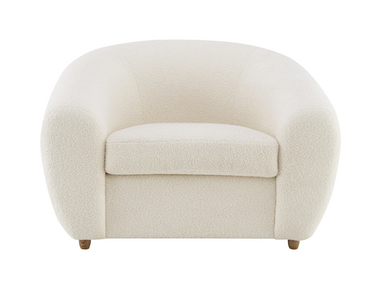 Luciano Bouclé Fabric Chair