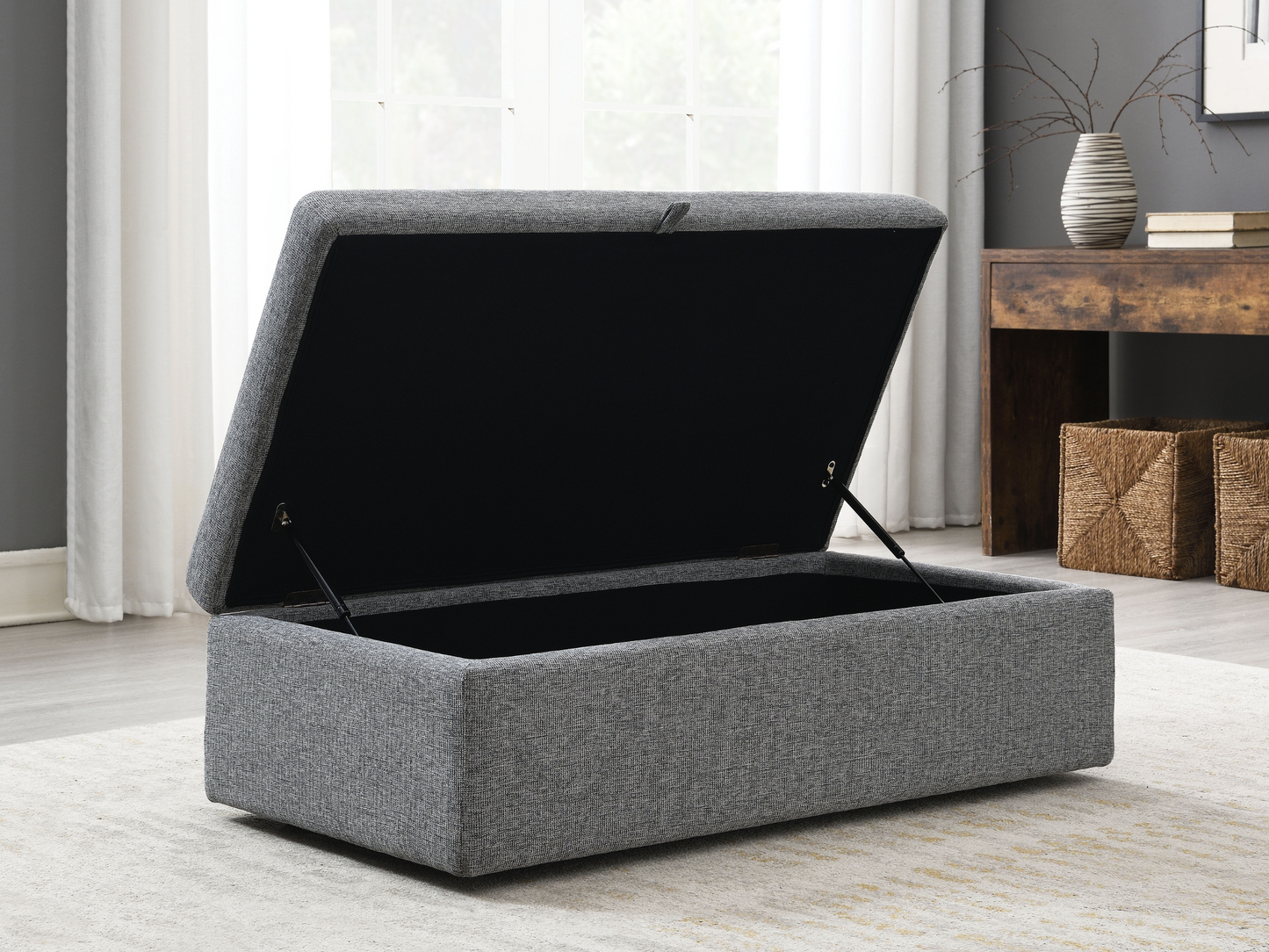 Winona Rectangle Storage Ottoman