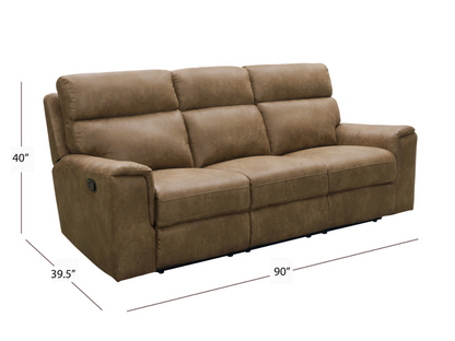 Lawrence Fabric Reclining Sofa Set