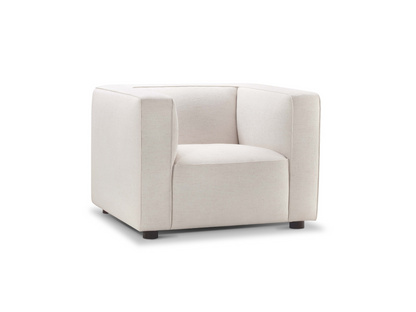 Brady Fabric Chair - Cream