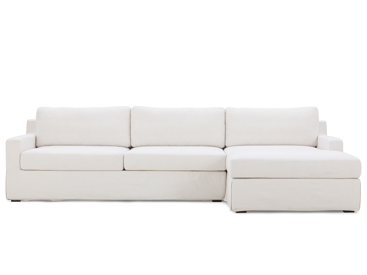 Rosalina 2-pc Fabric Slipcover Sectional