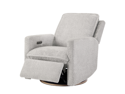 Ayden Boucle Swivel Glider Power Recliner