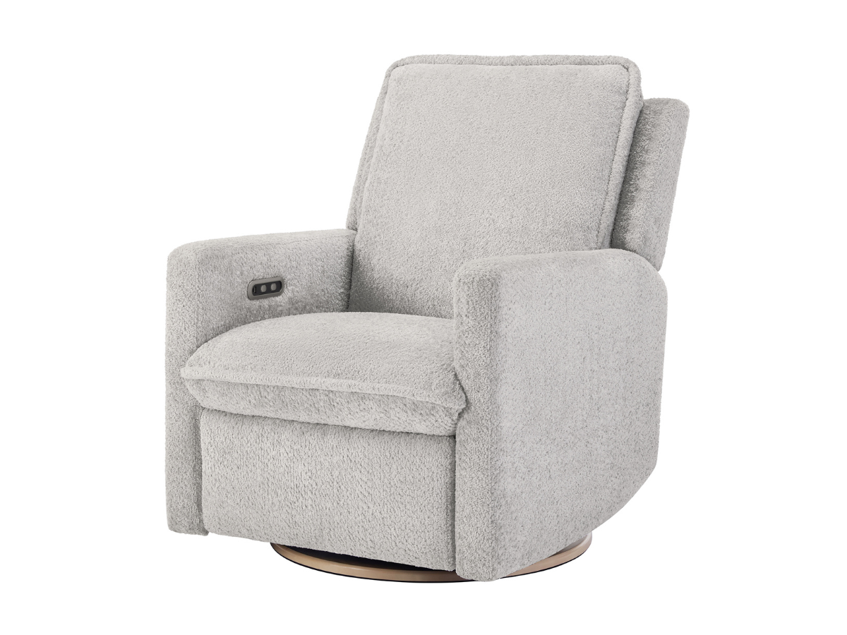 Ayden Boucle Swivel Glider Power Recliner