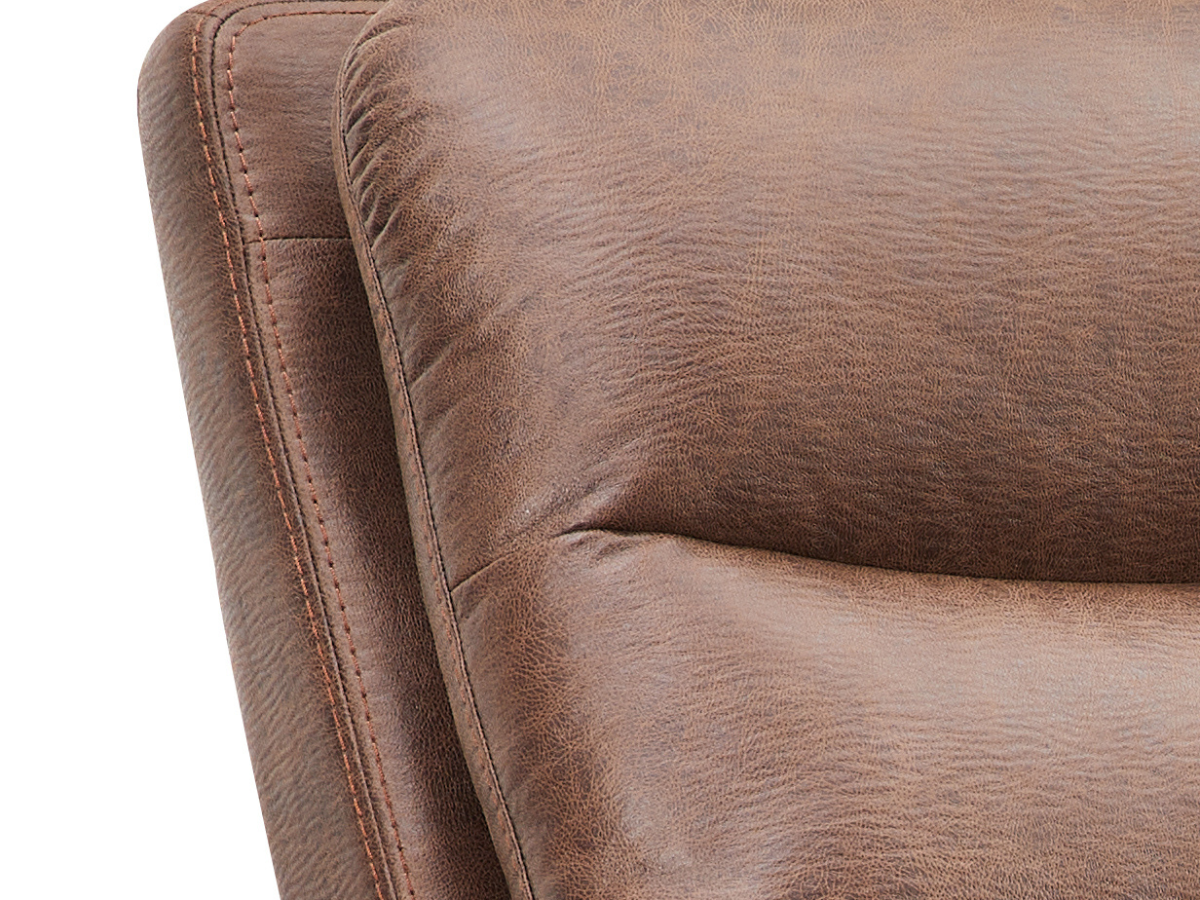 Bentley Fabric Manual Reclining Sofa - Brown