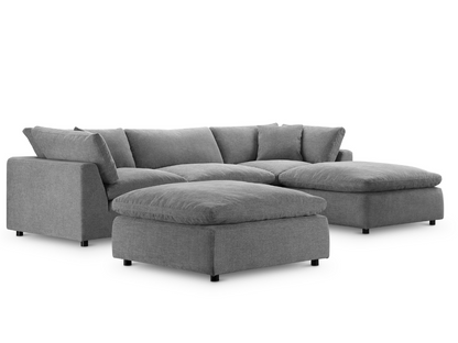 JoJo Fletcher Luxe Feather and Down 5-pc Sectional Set