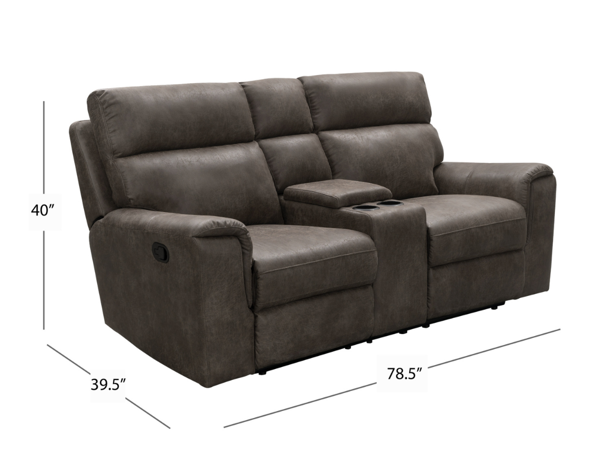 Lawrence Fabric Reclining Sofa Set