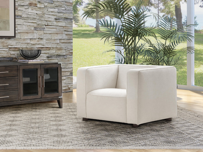 Brady Fabric Chair - Cream