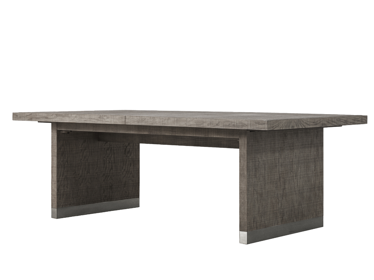 Bacara Modern Classic Wood Brushed Extendable Dining Table