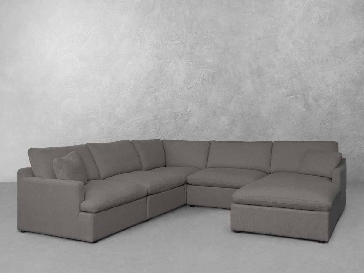 Capri Feather and Down 6-pc Modular Sectional