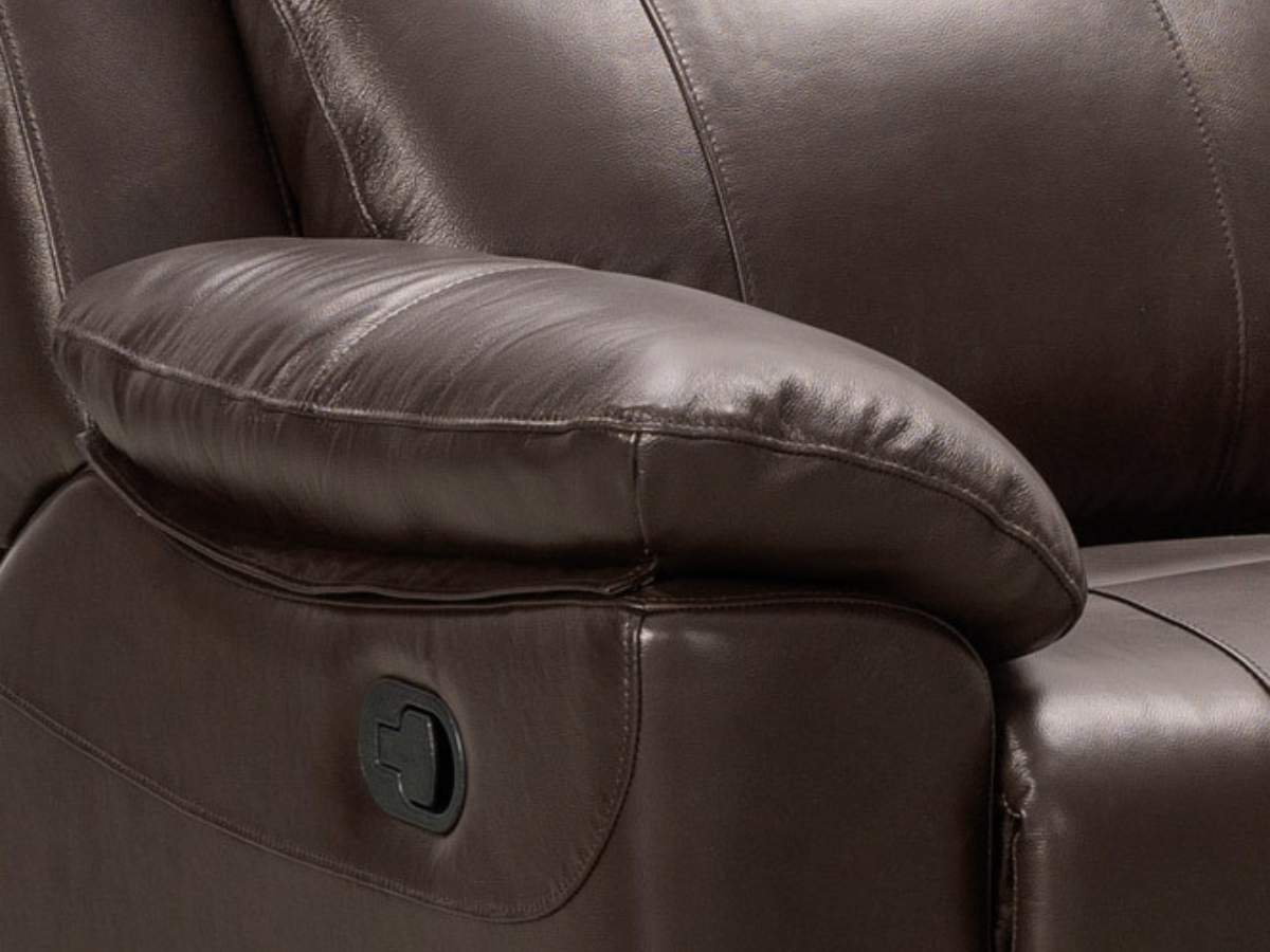 Braylen Top Grain Leather Reclining Sofa