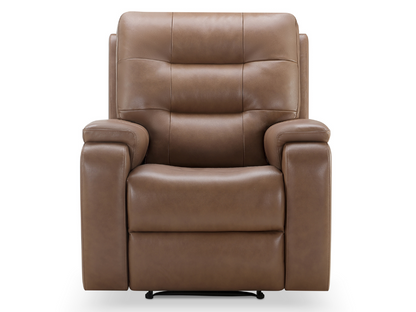 Waylen Top-Grain Leather Manual Recliner