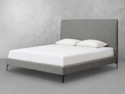Evella Upholstered Bed - Gray - King