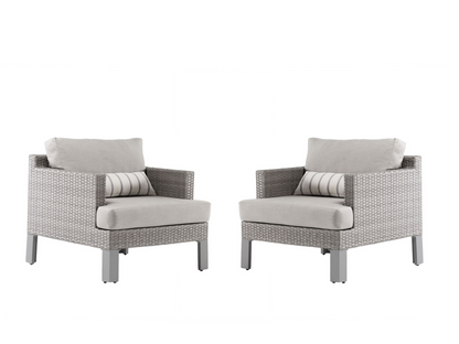 Montecito® Outdoor Patio Chair with Sunbrella Fabric (Set Of 2)