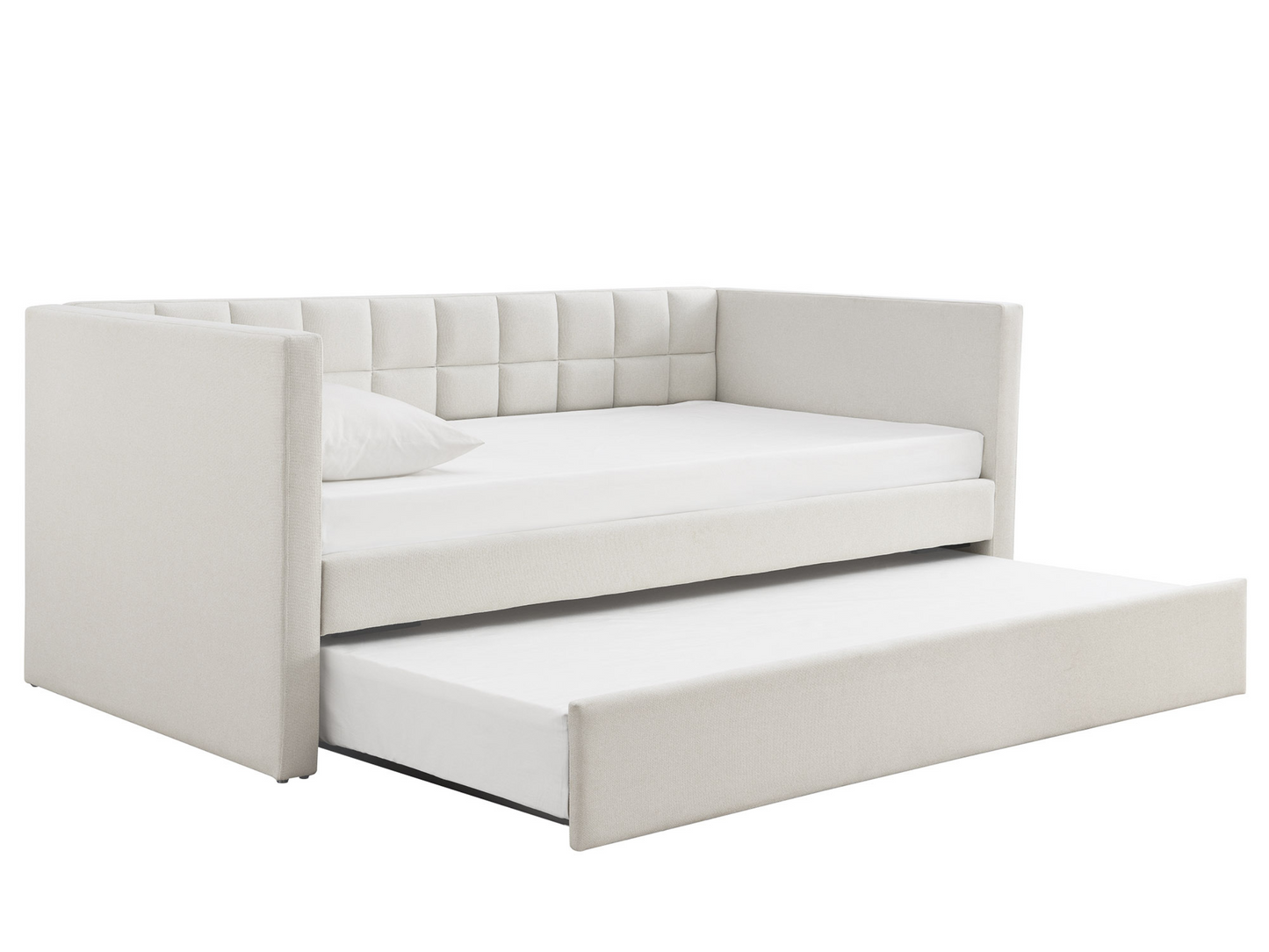 Aveline Upholstered Twin Daybed with Trundle