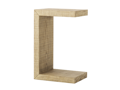 Bacara Modern Classic Wood Pull Up End Table