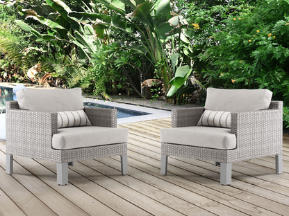 Montecito® Outdoor Patio Chair with Sunbrella Fabric (Set Of 2)