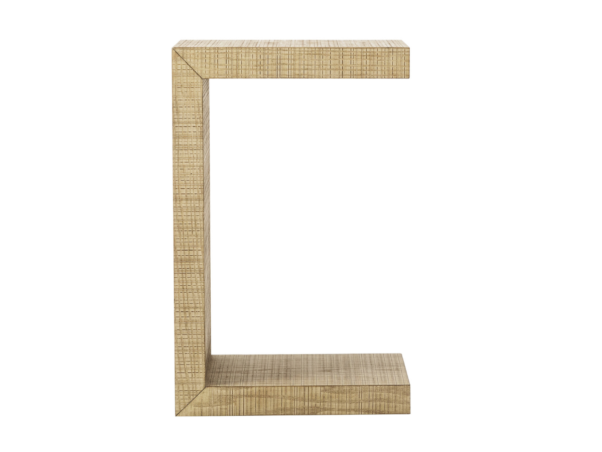 Bacara Modern Classic Wood Pull Up End Table