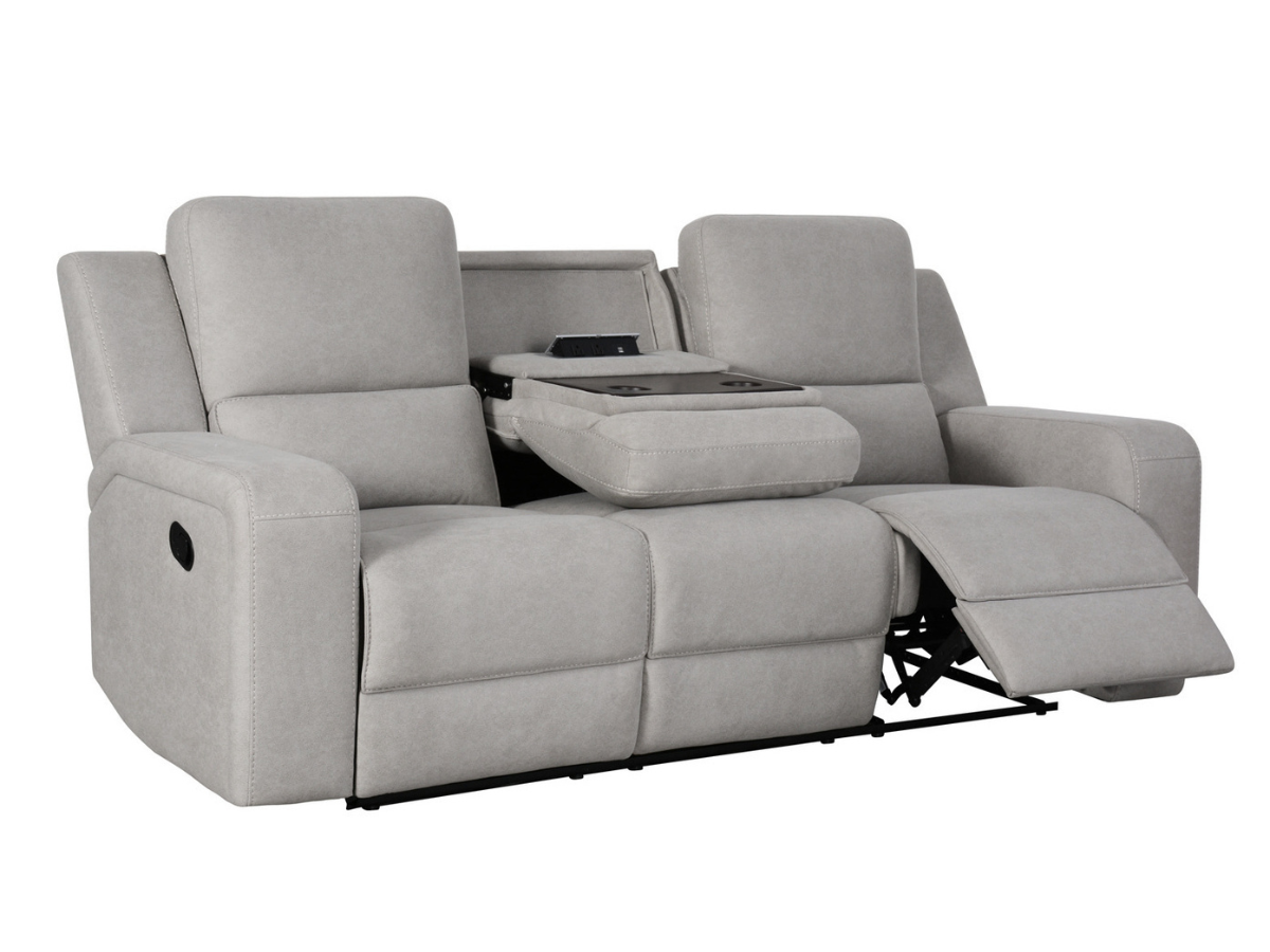 Margaret 2-pc Fabric Manual Reclining Sofa and Recliner