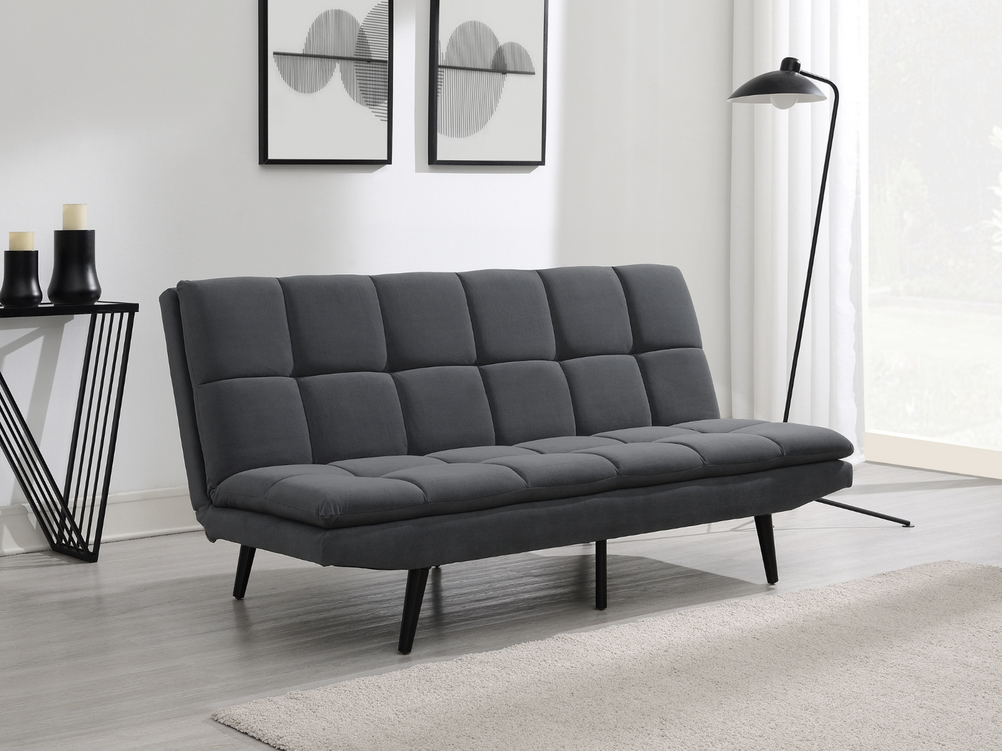 Jaden Convertible Fabric Sofa