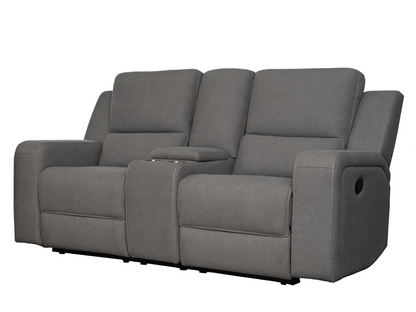 Margaret Fabric Manual Reclining Loveseat