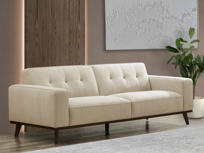 Vicenza Mid-Century Upholstered 2-pc Sofa and Chair Collection