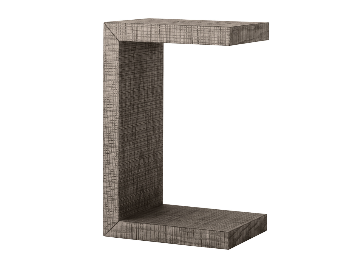 Bacara Modern Classic Wood Pull Up End Table