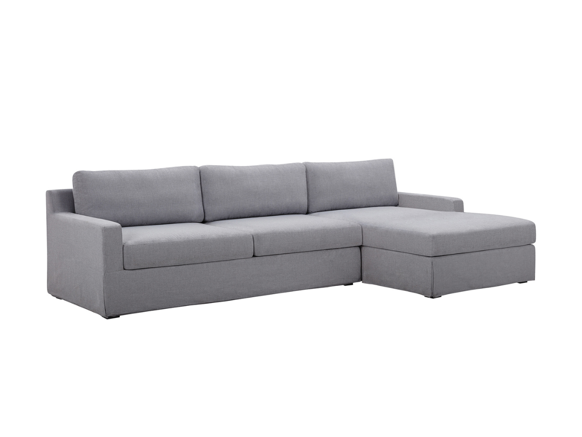 Rosalina 2-pc Fabric Slipcover Sectional