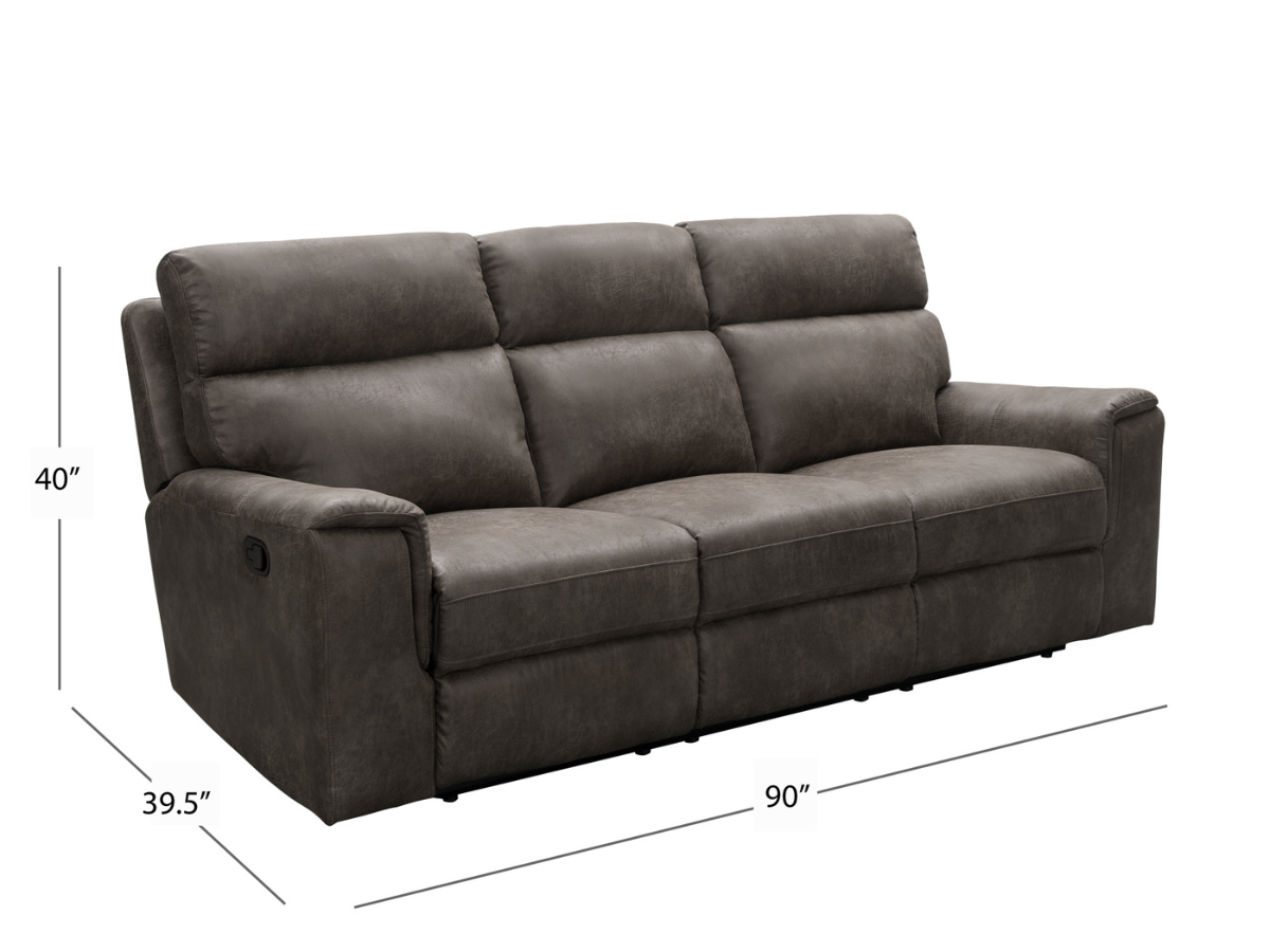 Lawrence Fabric Reclining Sofa Set