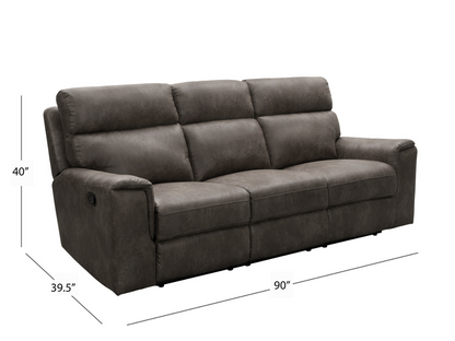 Lawrence Fabric Reclining Sofa Set
