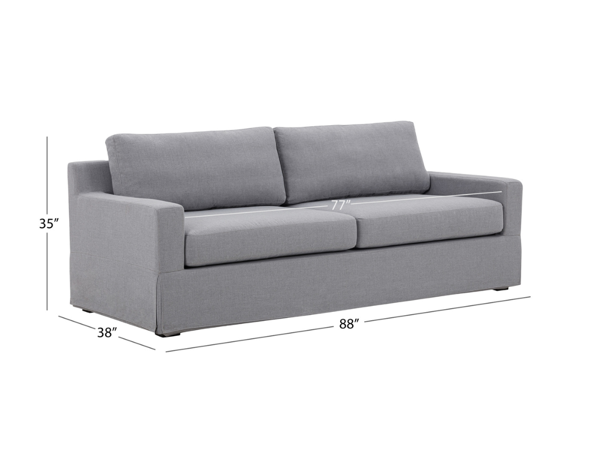 Rosalina 2-pc Fabric Slipcover Sofa and Chair Collection