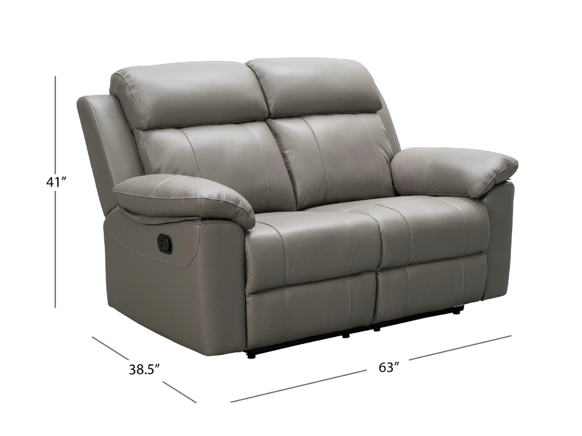 Braylen Top Grain Leather Reclining Sofa Set