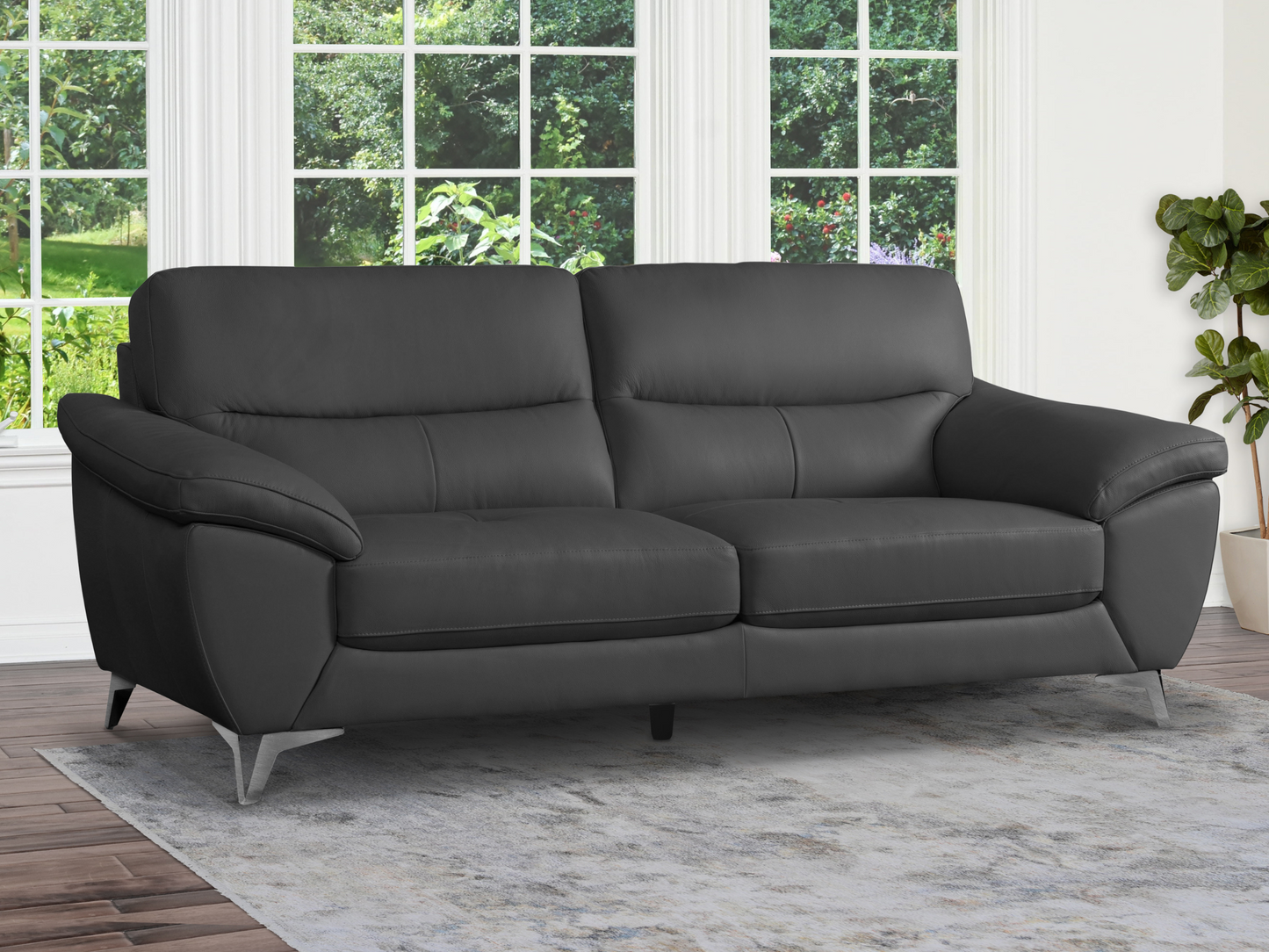 Cadence Top Grain Leather Sofa