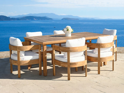 Santino® Outdoor 7-Piece 74" Dining Set