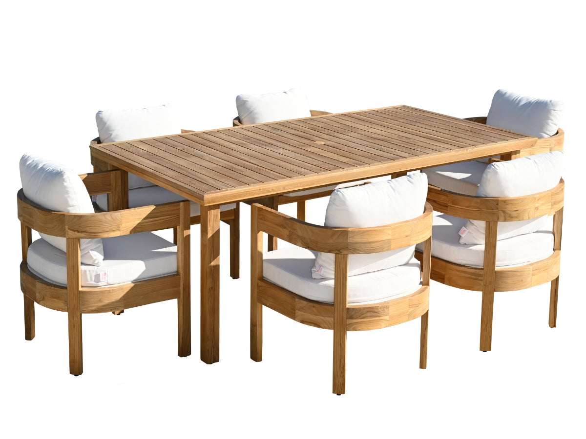 Santino® Outdoor 7-Piece 74" Dining Set