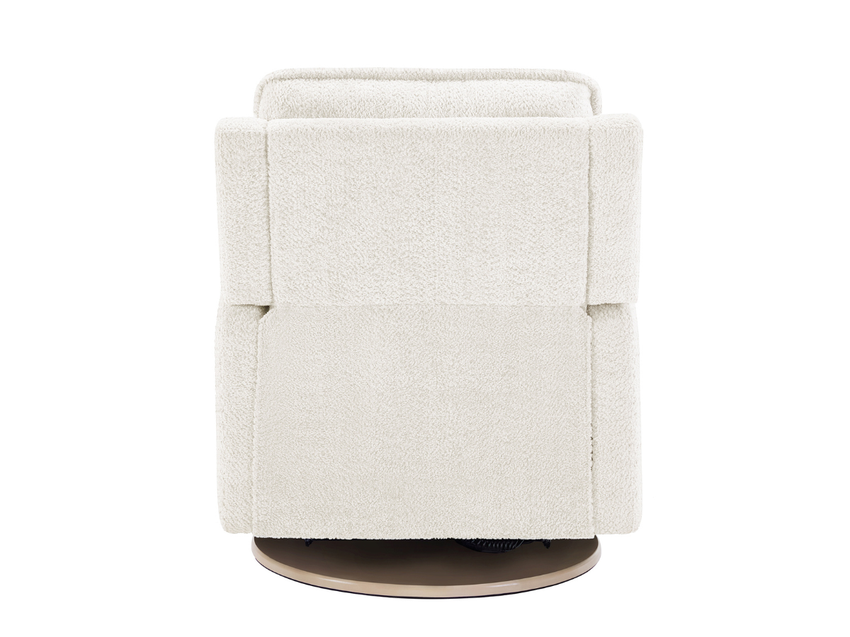 Ayden Boucle Swivel Glider Power Recliner
