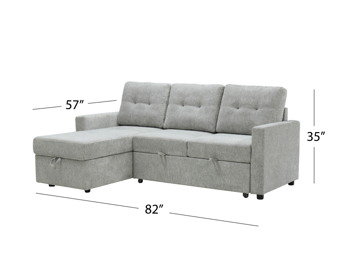 Kylie Storage Sofa Bed Reversible Sectional