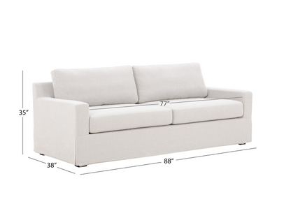 Rosalina 2-pc Fabric Slipcover Sofa and Chair Collection