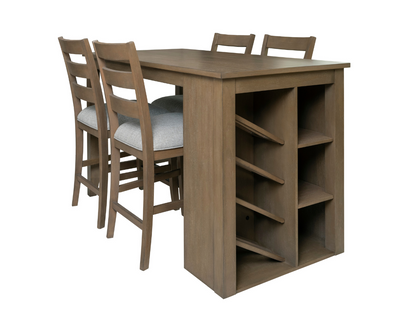 Kaylen 5-pc Dining Set with Storage