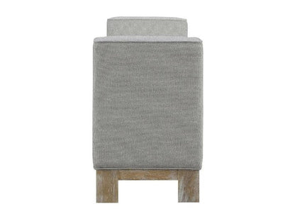 Eleanor Bench - Gray - Queen