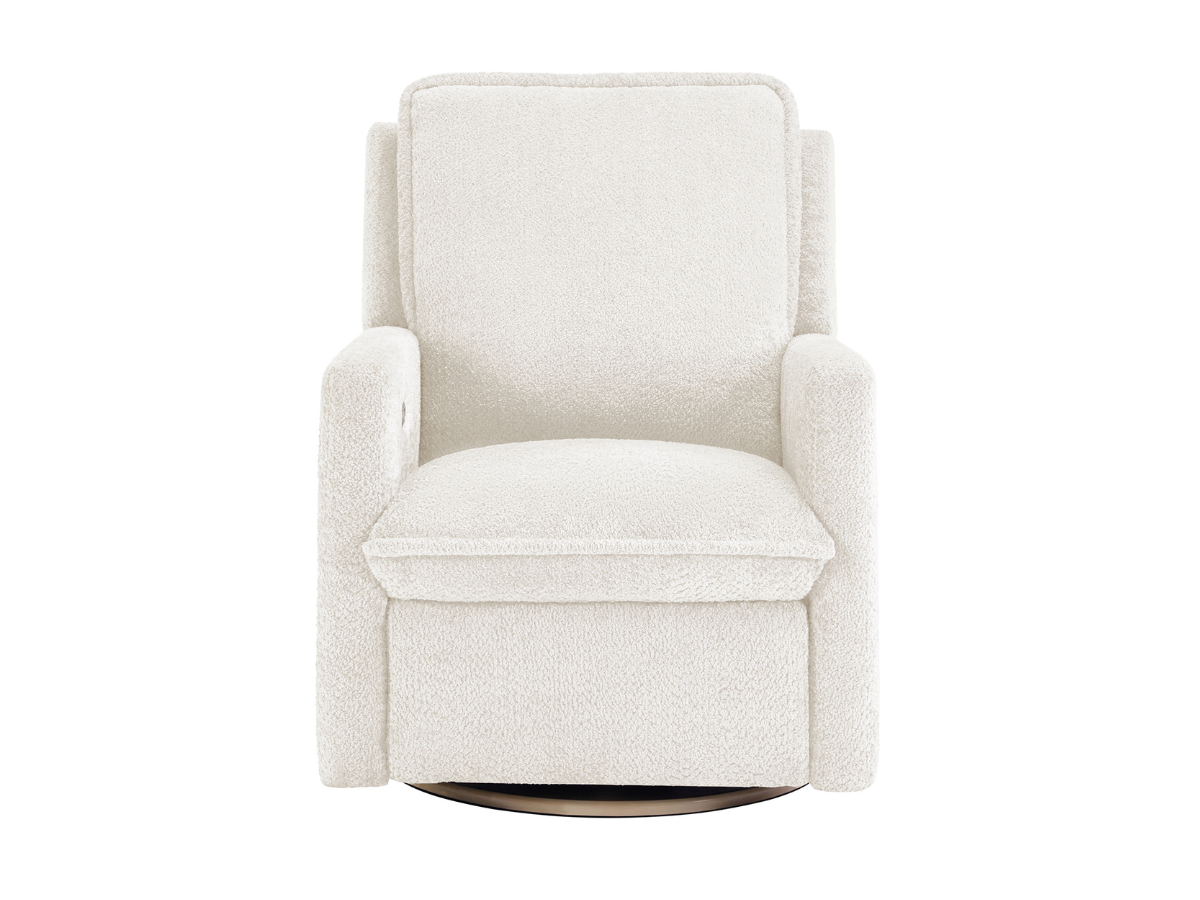 Ayden Boucle Swivel Glider Power Recliner