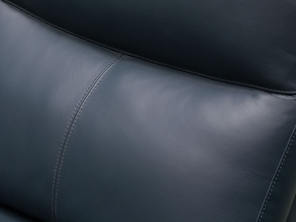 Kimmel Power Reclining Leather Sectional with Power Headrests