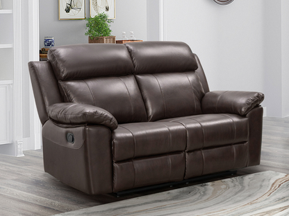 Braylen Top Grain Leather Reclining Sofa Set